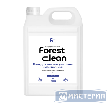 Средство для очистки сантехники "Forest Clean" Океан, канистра, 5000 мл 2 шт/кор РОССИЯ 305