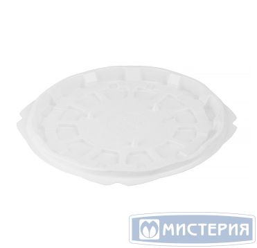 Упаковка для торта [дно] d200хh15[d166хh11] мм, бел., ПС, 330 шт/кор "Комус" 330 шт/упак РОССИЯ Т-165ДШ