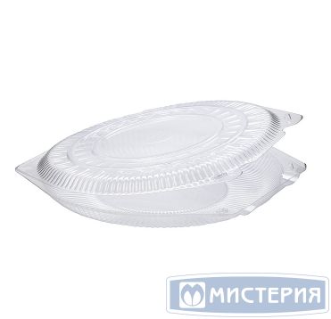 Упаковка для торта [неразъем.] d306хh40[d266хh35] мм, прозр., ОПС, 120 шт/кор "Комус" 120 шт/упак РОССИЯ Т-300