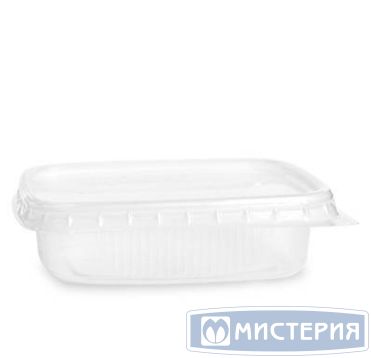 Контейнер прямоугольный 108х82х30мм, 125 мл, полупрозрачный, ПП