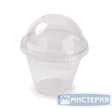 Стакан-шейкер одноразовый 200 мл, прозр., ПЭТ, 50 шт/упак 1 000 шт/кор РОССИЯ 122339