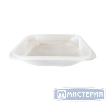 Контейнер под запайку 510 мл, 1-секц. 187х137х36 мм, серия Фреш, прозр., ПП, 360 шт/кор "Каштан" БЕЛАРУСЬ УК-506П прозр.