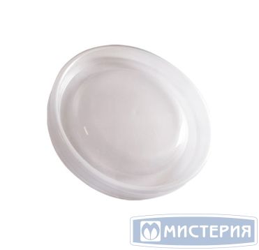Крышка к контейнеру d116хh4 мм, прозр., ПП, 50 шт/упак 750 шт/кор РОССИЯ