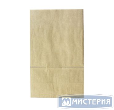Пакет на вынос [240+140]х400 мм M без ручек, крафт, бум., 400 шт/кор 400 шт/упак РОССИЯ 015-000091-001