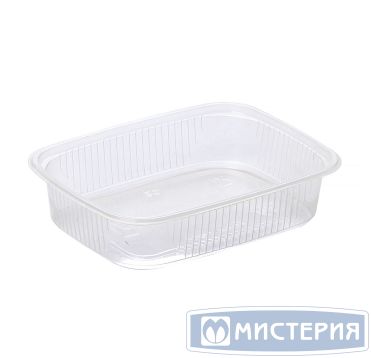 Контейнер 200 мл 1-секц. 108х82х41 мм, серия 108, без крышки, прозр., ПП, 100 шт/упак 1 000 шт/кор РОССИЯ К 108-200