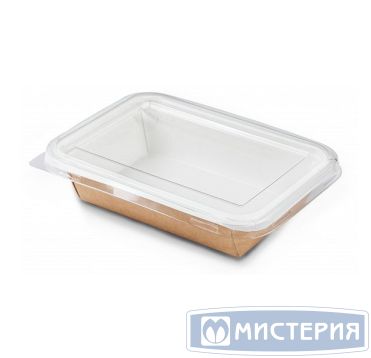 Крышка к контейнеру под запайку [192х144 мм], прозр., ПЭТ, 800 шт/кор "OSQ" Eco Sealpack 500 800 шт/упак РОССИЯ Крышка для ECO Sealpack 500