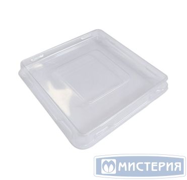 Крышка к контейнеру 142х142х13,5 мм, прозр., ПЭТ, 50 шт/упак "OSQ" LidSmartPack 550 450 шт/кор РОССИЯ Lid SmartPack 550 плоская