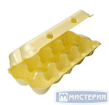 Упаковка для яиц высшей категории (10 шт.), желтая