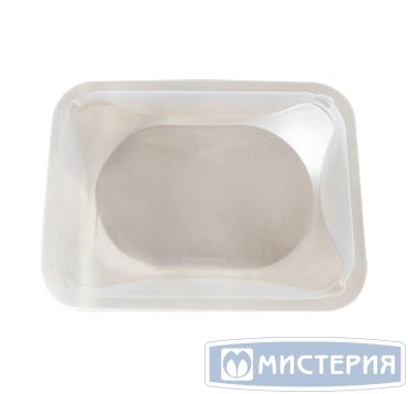 Контейнер под запайку 510 мл, 1-секц. 187х137х36 мм, серия Фреш, прозр., ПП, 360 шт/кор "Каштан" БЕЛАРУСЬ УК-506П прозр.