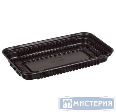 Дно для торта, прямоугольное, 223х114х17мм, с шипами, коричневое, ПС