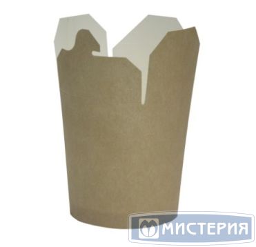 Коробка для лапши 500 мл, d84хh98 мм, крафт, карт., 35 шт/упак "SaaMi" 560 шт/кор РОССИЯ 63781/211037/211148