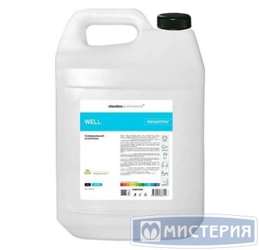 Универсальное моющее средство "Cleanbox" Professional Well, концентрат, канистра, 5000 мл 3 шт/кор РОССИЯ 13265