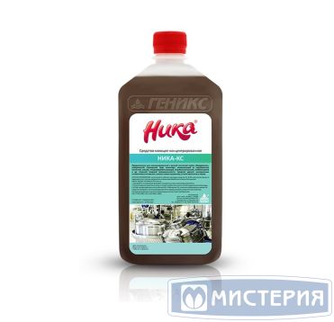 Средство моющее кислотное "Ника" Ника-КС, концентрат, флакон, 1500 г 12 шт/кор РОССИЯ Ника-КС 1,5кг