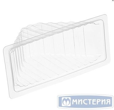 Упаковка для сэндвича под запайку 400 мл, треуг. 181х79х90 [160х62х85] мм, прозр., ПП, 720 шт/кор "Бластор" 720 шт/упак РОССИЯ ТР-1808 М ПП