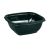 Контейнер квадратный 126х126х50мм, 375 мл, черный	53720